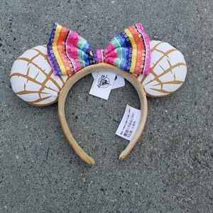 Disney Mexican “Concha” Sweet Bread Headband